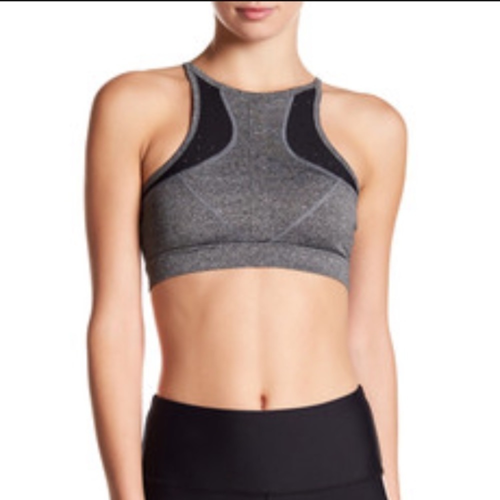 C&C California Fabric Block Sports Bra NWT